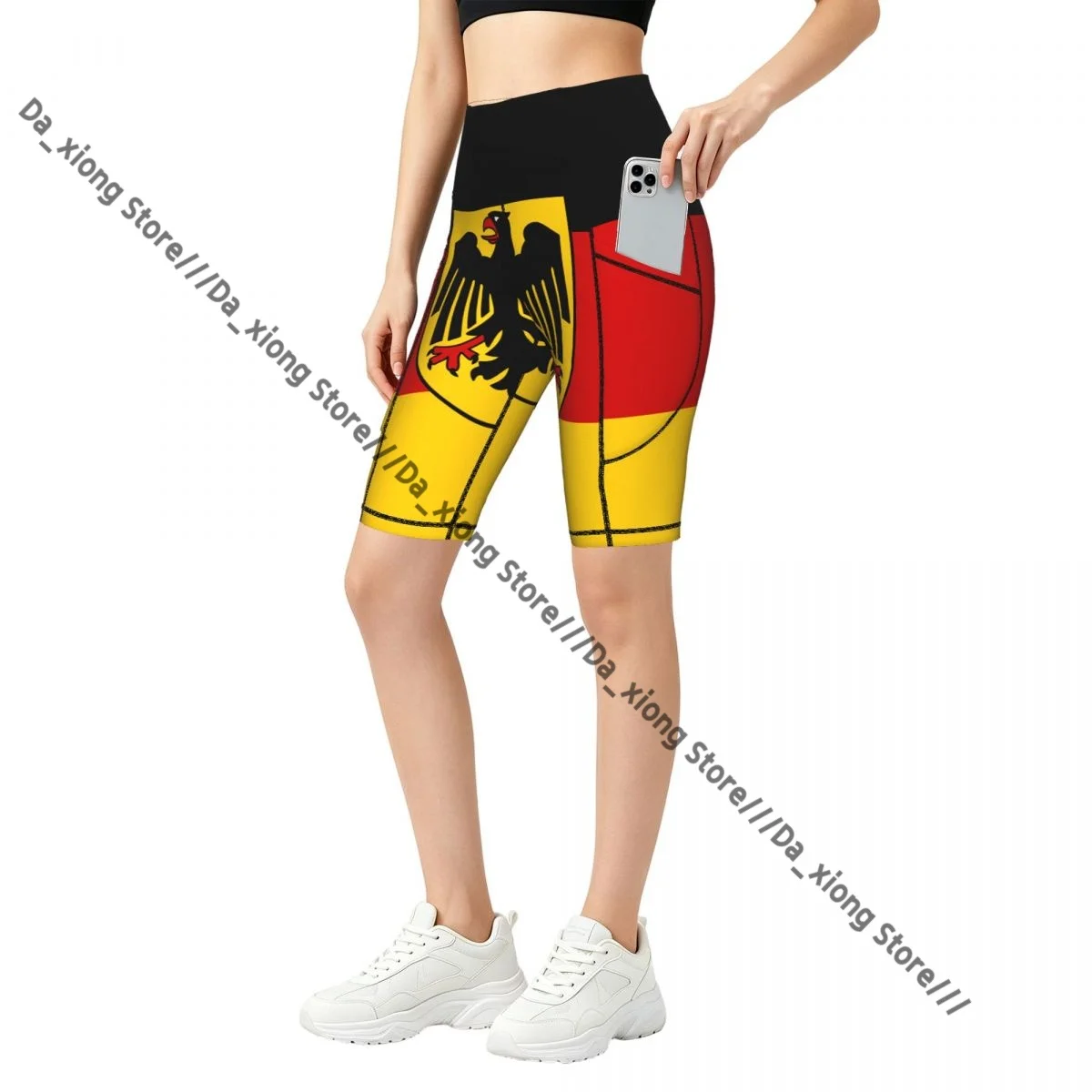 Elastic Waist Yoga Shorts Flag Of Germany Women Soft Athletic Training Casual Bottoms
Elastic Waist Yoga Shorts Flag Of Germany Women Soft Athletic Training Casual Bottoms