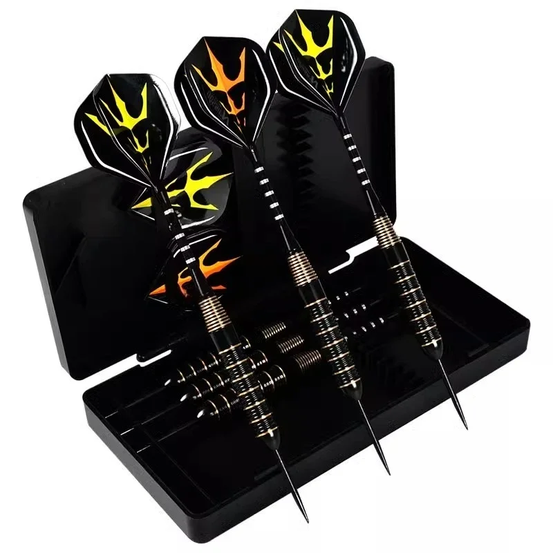 Аксессуары для игры в дартс, набор металлических дротиков на 20 грамм, профессиональные твердые дротики из чистой меди.
Аксессуары для игры в дартс, набор металлических дротиков на 20 грамм, профессиональные твердые дротики из чистой меди.