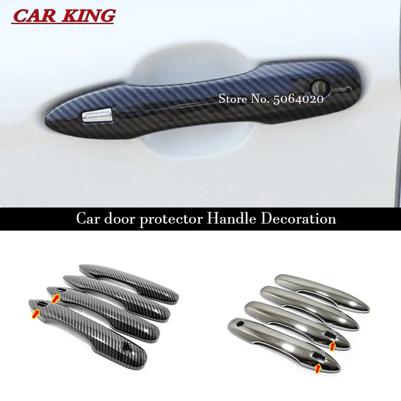 For Toyota YARIS Cross 2020 Accessories ABS Chrome/Carbon Fiber Car door protector Handle Decoration Cover Trim Car Styling
For Toyota YARIS Cross 2020 Accessories ABS Chrome/Carbon Fiber Car door protector Handle Decoration Cover Trim Car Styling
