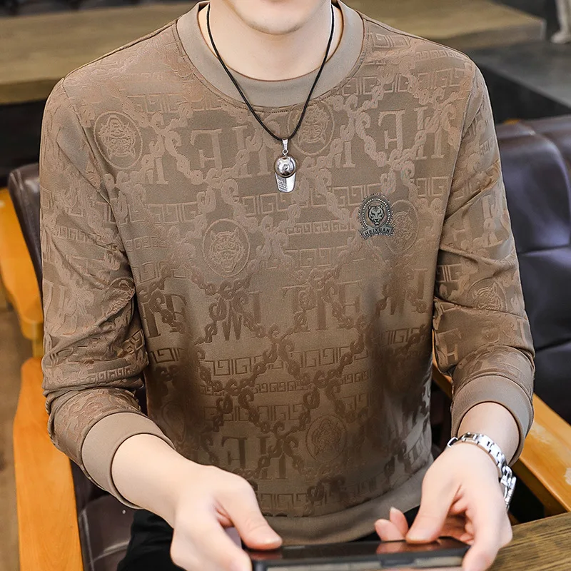 Fashion New Brand Breathable LongSleeved Men O-neck Tops Designer Cool Comfortable T-shirt Men's Clothing 2024 L-5XL
Fashion New Brand Breathable LongSleeved Men O-neck Tops Designer Cool Comfortable T-shirt Men's Clothing 2024 L-5XL
