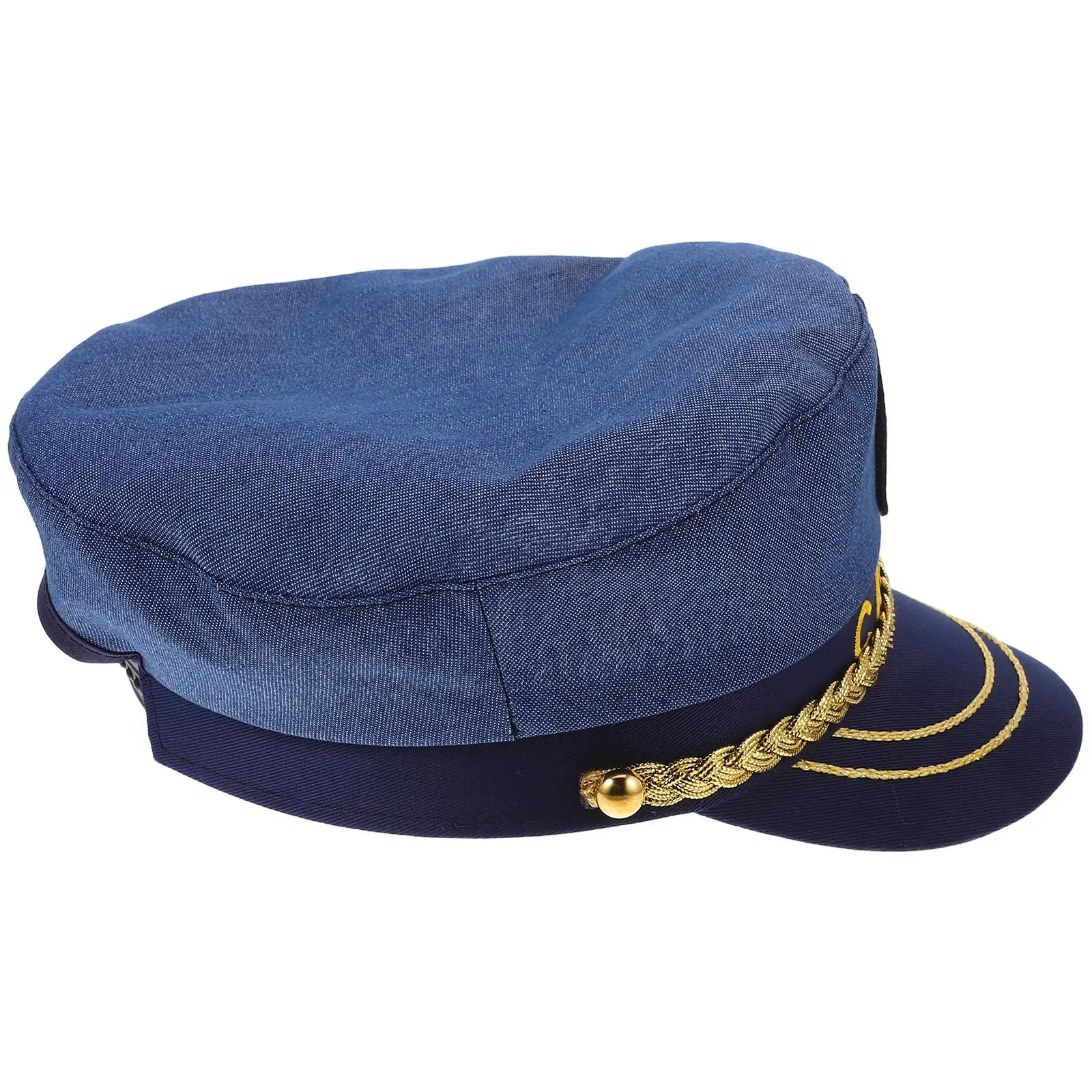 Party Hat for Men Women Adjustable Strap Sailor Hats Ship Captain Hat Boating Baseball Cloth Accessories Cosplay Performance
Party Hat for Men Women Adjustable Strap Sailor Hats Ship Captain Hat Boating Baseball Cloth Accessories Cosplay Performance