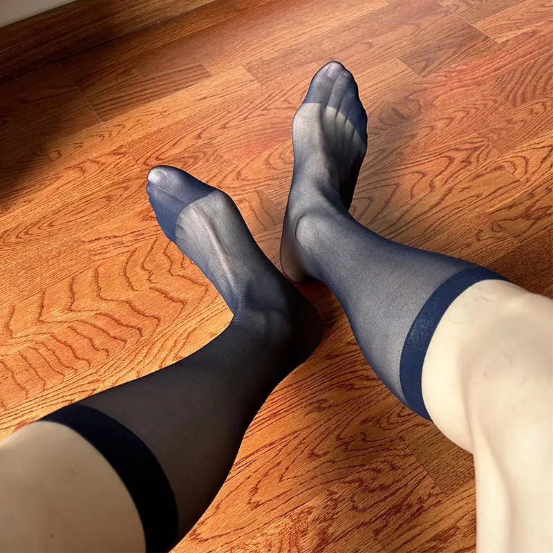 Mens Silky Sheer Ultra-Thin Breathable Traceless Comfortable Socks For Suit Fitness Sexy Stockings Lightweight Invisible
Mens Silky Sheer Ultra-Thin Breathable Traceless Comfortable Socks For Suit Fitness Sexy Stockings Lightweight Invisible