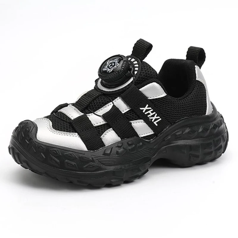 Children's Sports Shoes Girls' Mesh Breathable Running Shoes Autumn New Rotating Buckle Children's Casual Sneakers
Children's Sports Shoes Girls' Mesh Breathable Running Shoes Autumn New Rotating Buckle Children's Casual Sneakers