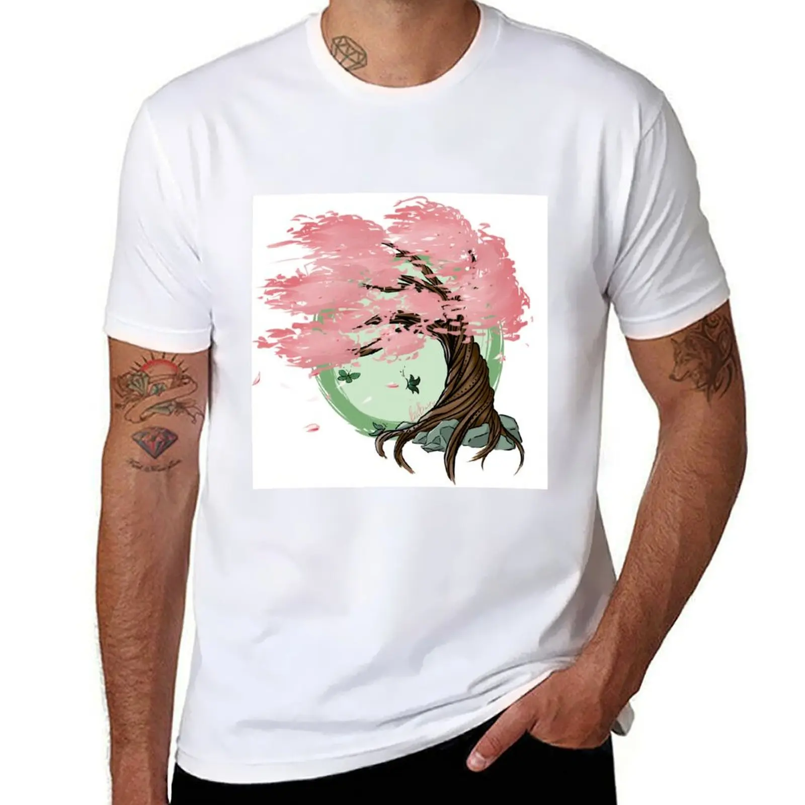 Cherry/Sakura Tree T-Shirt cotton tshirt 100% man tshirt man t shirt heavy cotton T-shirt
Cherry/Sakura Tree T-Shirt cotton tshirt 100% man tshirt man t shirt heavy cotton T-shirt