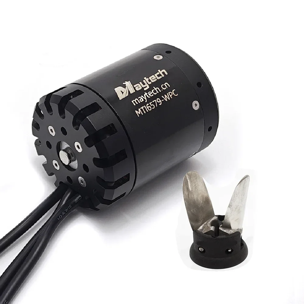 Maytech 5500W Foil Assist Motor 6579 with Metal Fold Blades for DIY Efoil Tow Boogies Foil Boosted Board High Thrust
Maytech 5500W Foil Assist Motor 6579 with Metal Fold Blades for DIY Efoil Tow Boogies Foil Boosted Board High Thrust
