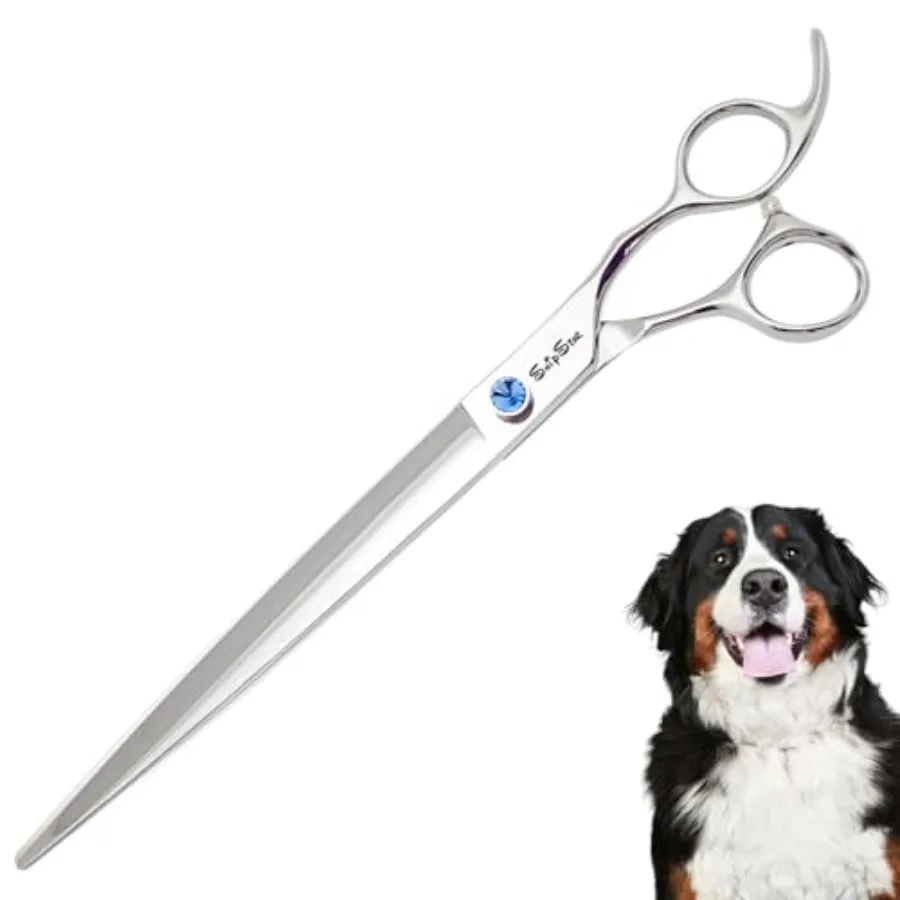 10inch Heavy Duty Professional Dog Grooming Scissors Japanese VG10 Steel Sharp Dog Scissors for Grooming Straight Pet Trimming
10inch Heavy Duty Professional Dog Grooming Scissors Japanese VG10 Steel Sharp Dog Scissors for Grooming Straight Pet Trimming