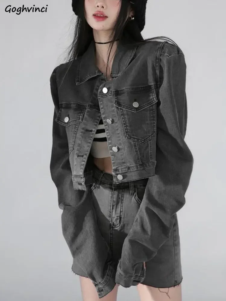 Denim Jackets Women Cool Vintage Popular Korean Style New Temper Cozy Ladies Spring All-match Simple Creativity Leisure Classics
Denim Jackets Women Cool Vintage Popular Korean Style New Temper Cozy Ladies Spring All-match Simple Creativity Leisure Classics