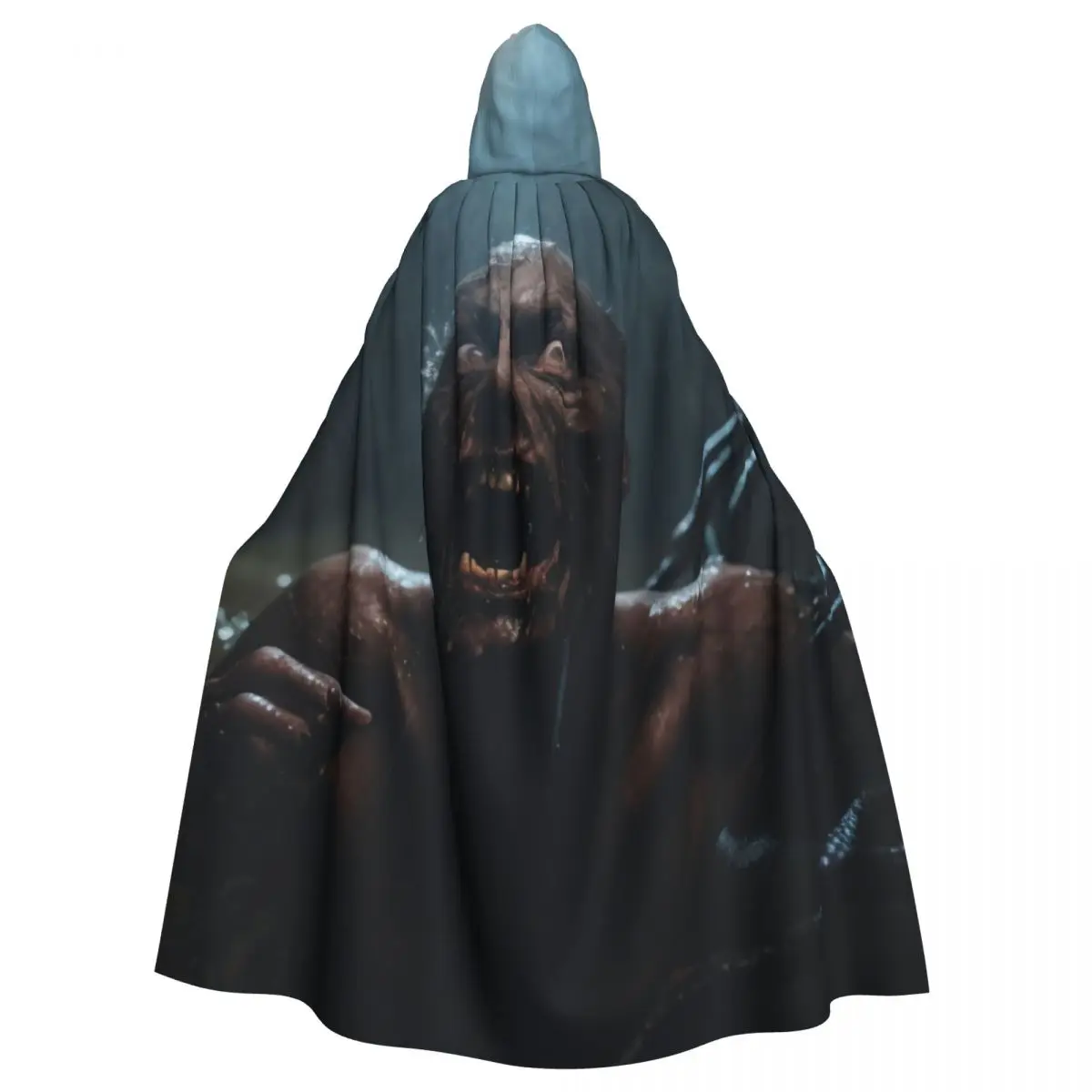 Horror Scream Cloak with Scary Figure for Halloween Costumes Unisex Adult Cloak with Hood Long Witch Costume Cosplay
Horror Scream Cloak with Scary Figure for Halloween Costumes Unisex Adult Cloak with Hood Long Witch Costume Cosplay