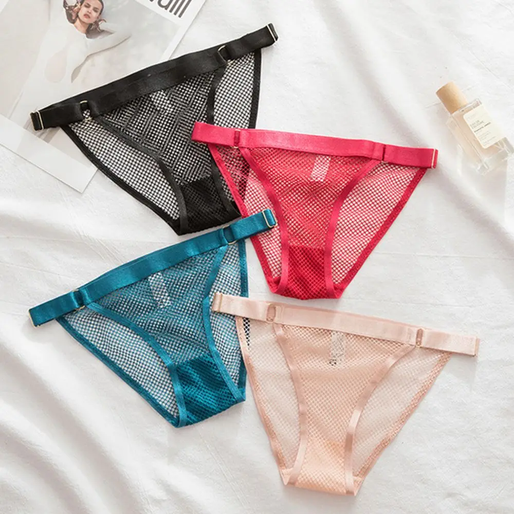 Fashion Design Hollow Out G-String Nylon T-Shaped Fishnet Panties Low-Waist Thong Korean Style Underwear Women Lingerie
Fashion Design Hollow Out G-String Nylon T-Shaped Fishnet Panties Low-Waist Thong Korean Style Underwear Women Lingerie