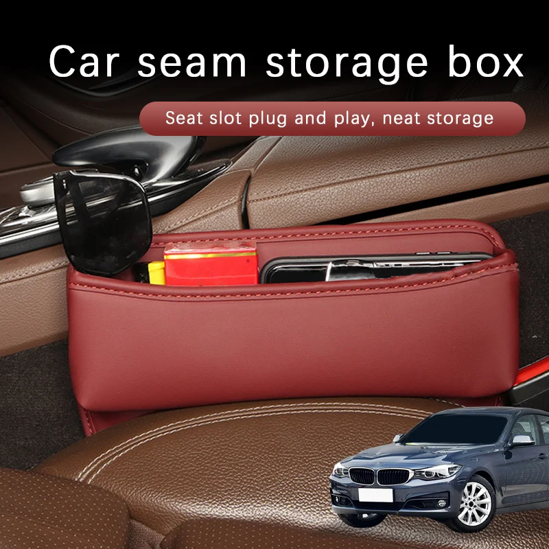 Leather Car Seat Gap Organizer Multifunction Console Storage Box Car Interior Storage Pocket For BMW 3 Series GT F34 3GT
Leather Car Seat Gap Organizer Multifunction Console Storage Box Car Interior Storage Pocket For BMW 3 Series GT F34 3GT