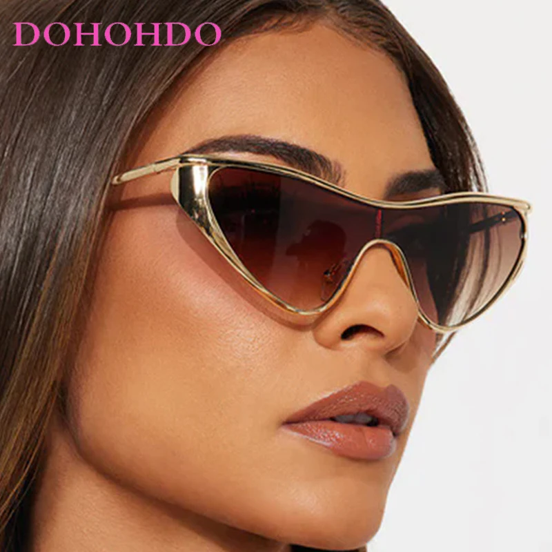 2025 Popular Metal Frame Cat Eye Punk Women's Sunglasses Luxury Designer Trend Sunglass Men Outdoor Travel Shades Female UV400
2025 Popular Metal Frame Cat Eye Punk Women's Sunglasses Luxury Designer Trend Sunglass Men Outdoor Travel Shades Female UV400