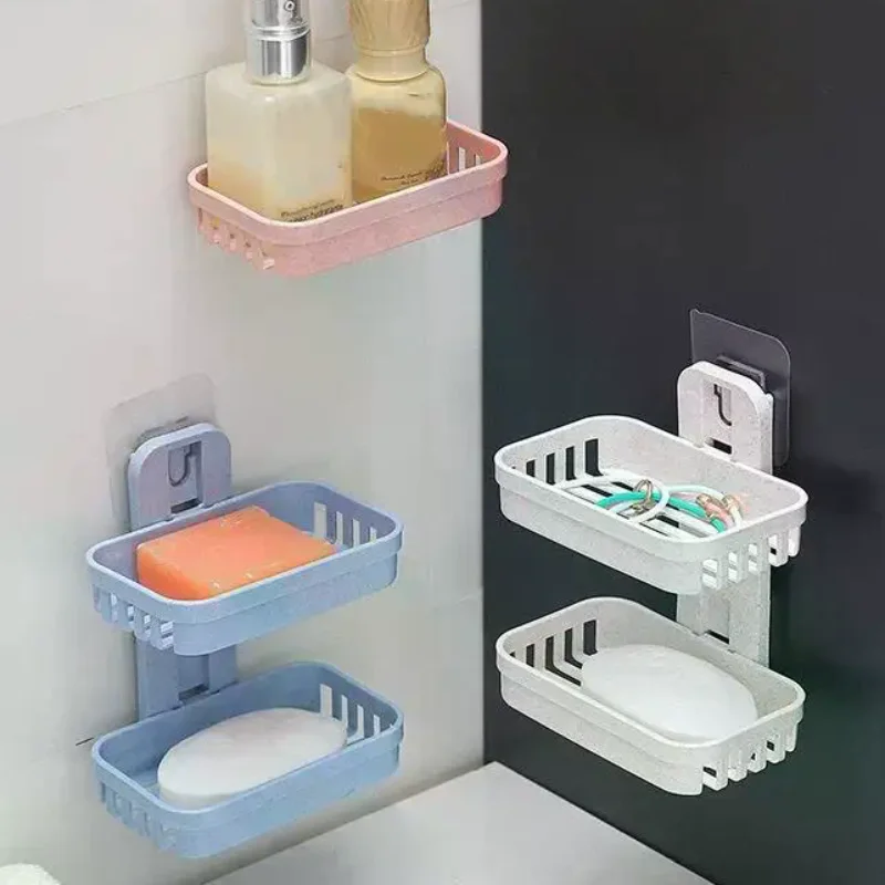 New Wheat Straw Non-trace Stick Soap Box Bathroom Suction Cup No-punch Soap Holder Wall-mounted Soap Box Soap Holder Drainage
New Wheat Straw Non-trace Stick Soap Box Bathroom Suction Cup No-punch Soap Holder Wall-mounted Soap Box Soap Holder Drainage