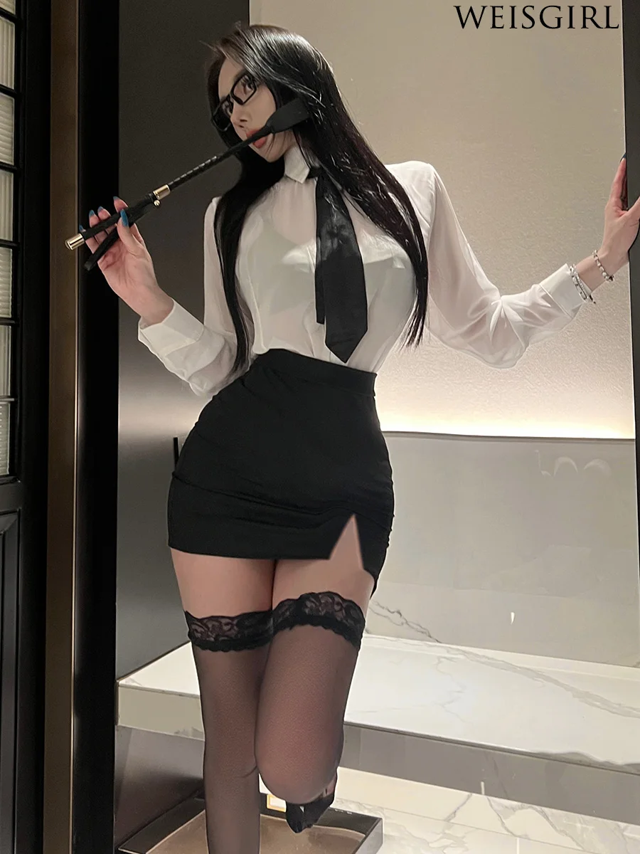 Sexy Cosplay Pure Desire OL Office Secretary Outfit Semi-transparent Teacher Outfit Night Flight Attendant Uniform Royal Sister
Sexy Cosplay Pure Desire OL Office Secretary Outfit Semi-transparent Teacher Outfit Night Flight Attendant Uniform Royal Sister