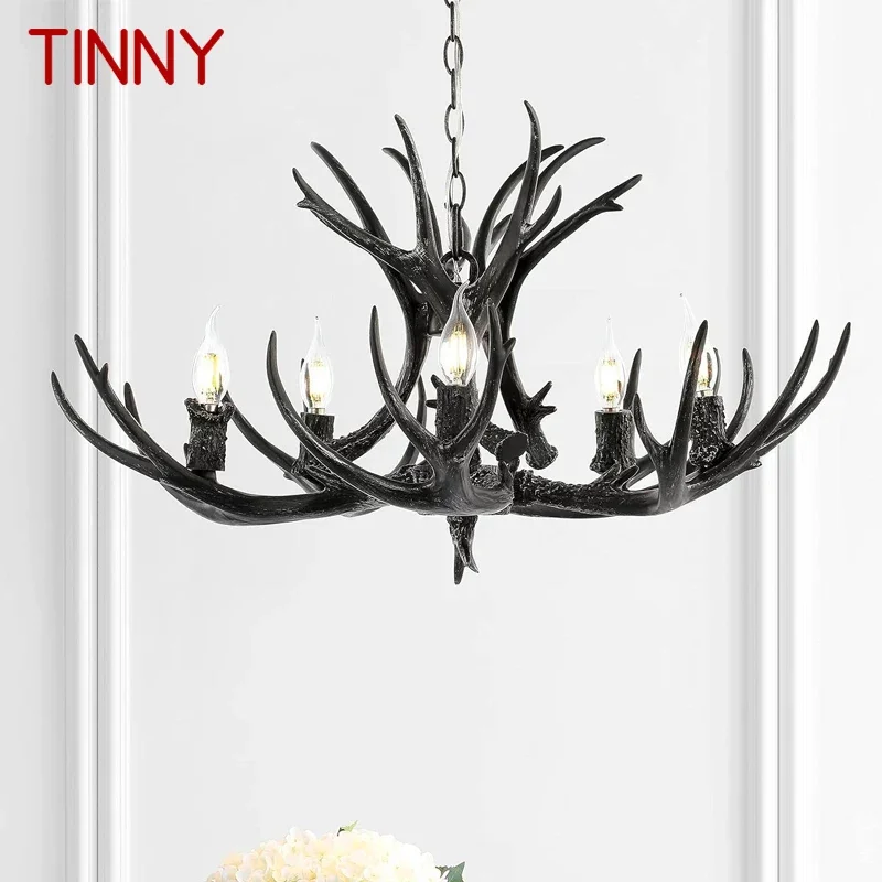 TINNY Nordic Antler Pendent Lamp American Retro Living Room Dining Room Villa Coffee Shop Clothing Store Decoration Chandelier
TINNY Nordic Antler Pendent Lamp American Retro Living Room Dining Room Villa Coffee Shop Clothing Store Decoration Chandelier