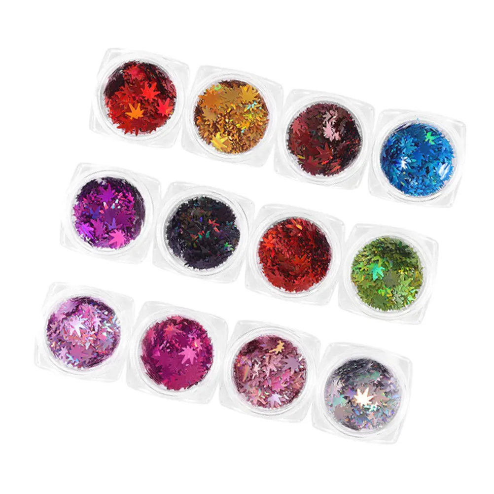 12 Pcs Nail Accessories Leaf Sequins Manicure Autumn Art Fall Leafconfetti Loose Glitter Decoration Charms for Nails
12 Pcs Nail Accessories Leaf Sequins Manicure Autumn Art Fall Leafconfetti Loose Glitter Decoration Charms for Nails