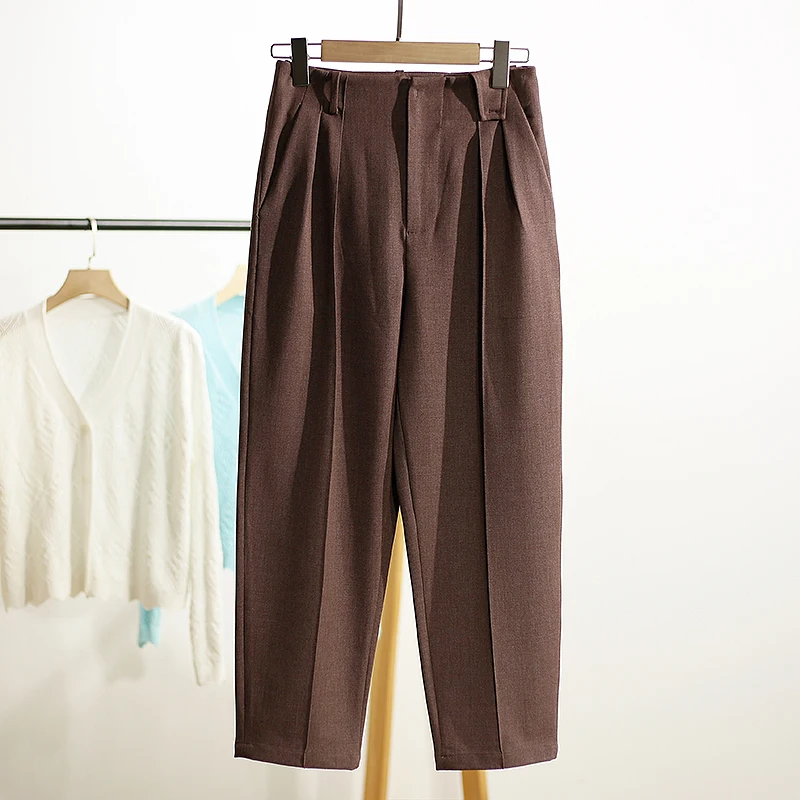 XKing Spring 2026 Women's Casual Pants Commute Loose Slim Fit Polyester Viscose Elastic Fiber Harlan Pants Natural Waist
XKing Spring 2026 Women's Casual Pants Commute Loose Slim Fit Polyester Viscose Elastic Fiber Harlan Pants Natural Waist