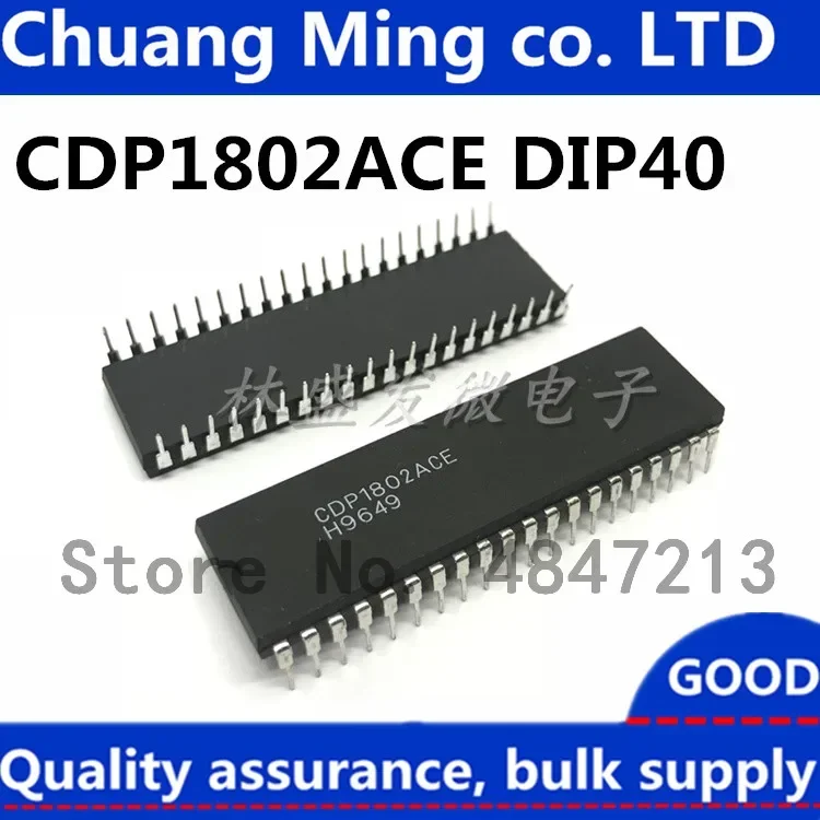 Free Shipping 10pcs/lots CDP1802ACE CDP1802CE CDP1802 DIP-40 IC In stock!
Free Shipping 10pcs/lots CDP1802ACE CDP1802CE CDP1802 DIP-40 IC In stock!