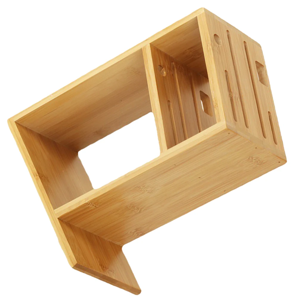 Bamboo Knife Holder Kitchen Rack Sturdy Household ganizer Non Slip Foot Pads Easy Access Tool Storage
Bamboo Knife Holder Kitchen Rack Sturdy Household ganizer Non Slip Foot Pads Easy Access Tool Storage