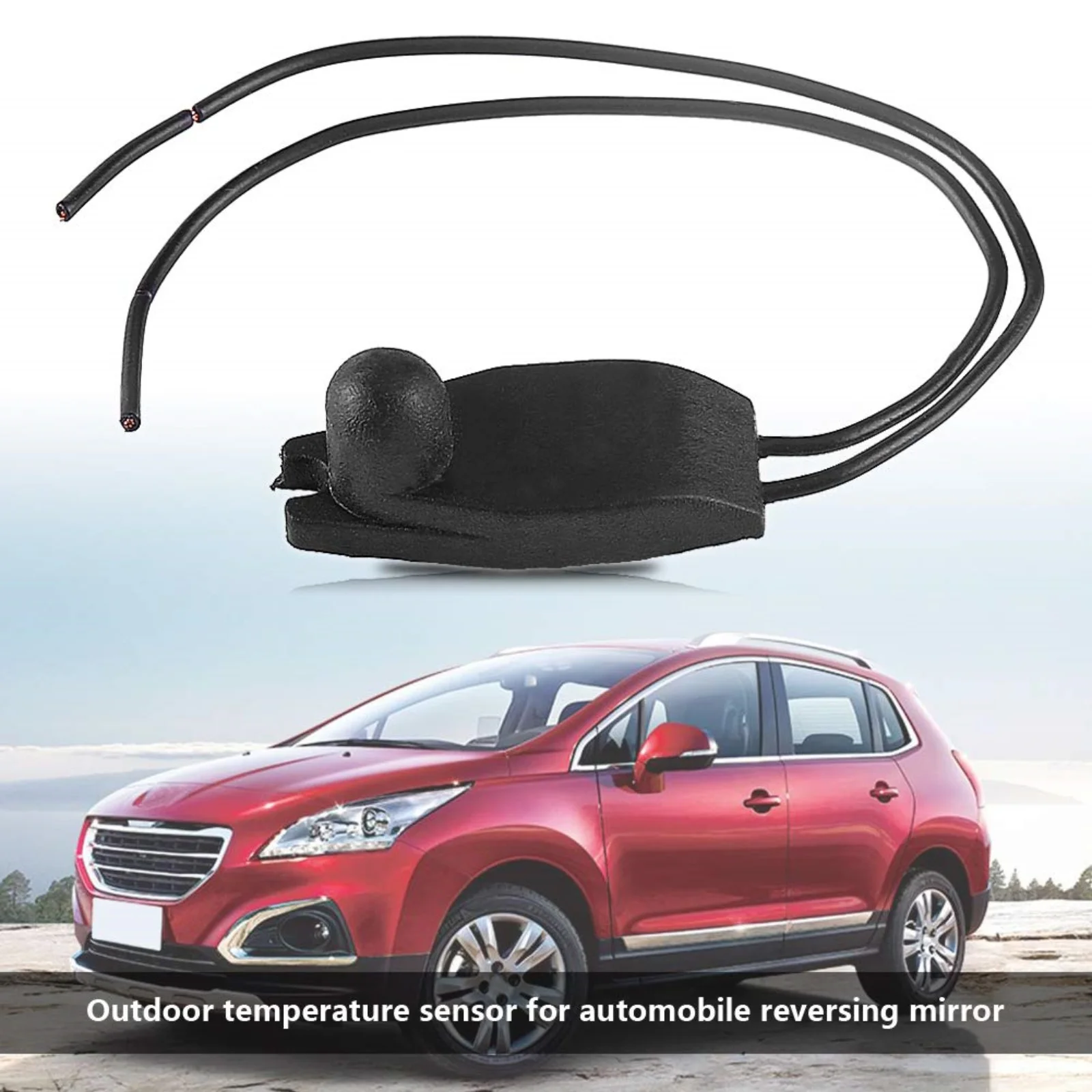 1PC For Peugeot Citroen Fiat Outside Air Temperature Ambient Sensor 6445.F9 6445f9 High Quality Temperature Sensor Black 
1PC For Peugeot Citroen Fiat Outside Air Temperature Ambient Sensor 6445.F9 6445f9 High Quality Temperature Sensor Black