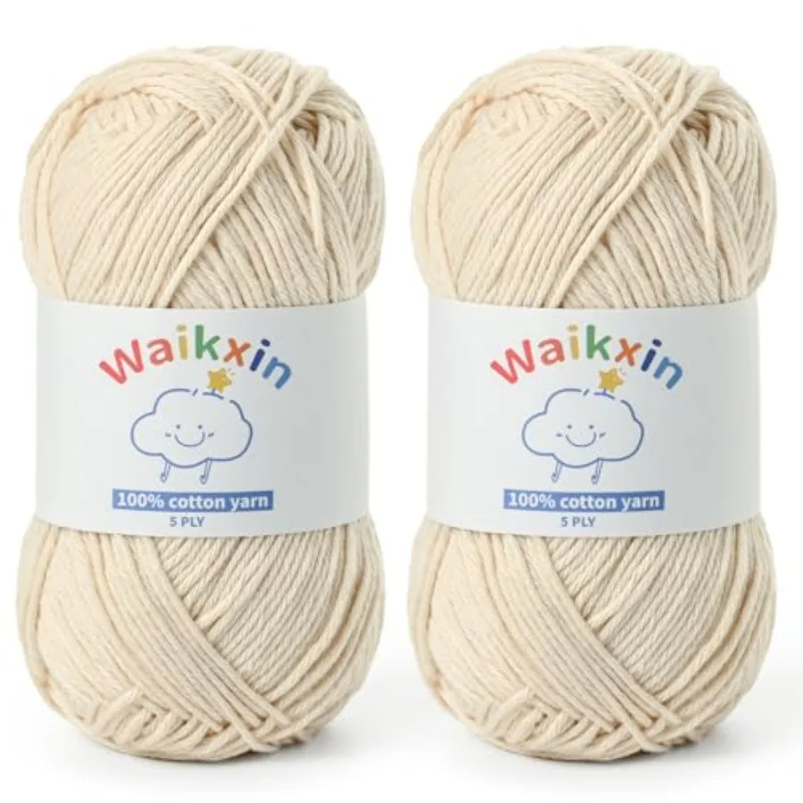 Fluffy Cotton Yarn for Crocheting - 6.yds/ 3.5oz Baby Yarn for Crocheting Soft - 100% Milk Cotton Yarn 5 Ply Crochet Amigurumi
Fluffy Cotton Yarn for Crocheting - 6.yds/ 3.5oz Baby Yarn for Crocheting Soft - 100% Milk Cotton Yarn 5 Ply Crochet Amigurumi