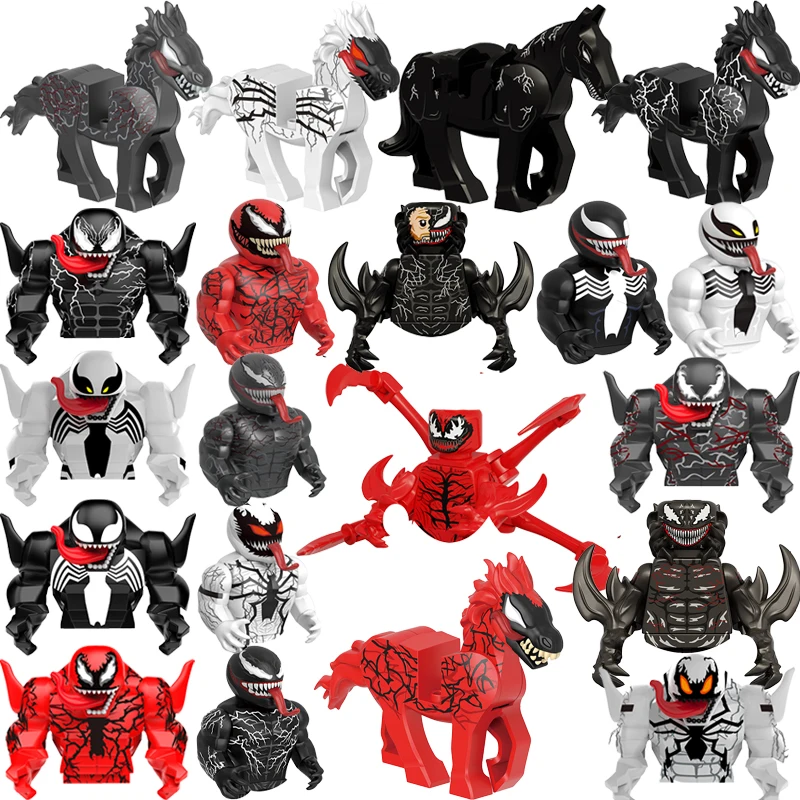 Marvel Venom Blocks Bricks Carnage Riot For Toys Gifts Anti-Venom Mini Action Figures Children Building Blocks For Party
Marvel Venom Blocks Bricks Carnage Riot For Toys Gifts Anti-Venom Mini Action Figures Children Building Blocks For Party
