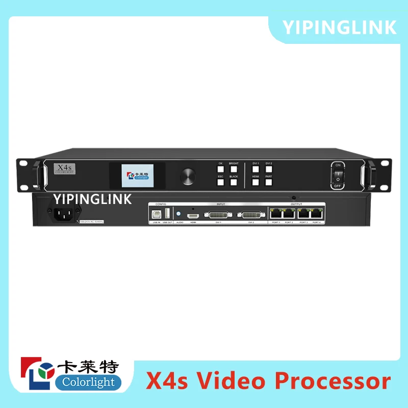 Colorlight Video Processor With 4 LAN Ports X4s Model Support 5A-75B 5A-75E All Colorlight Receiving Cards
Colorlight Video Processor With 4 LAN Ports X4s Model Support 5A-75B 5A-75E All Colorlight Receiving Cards