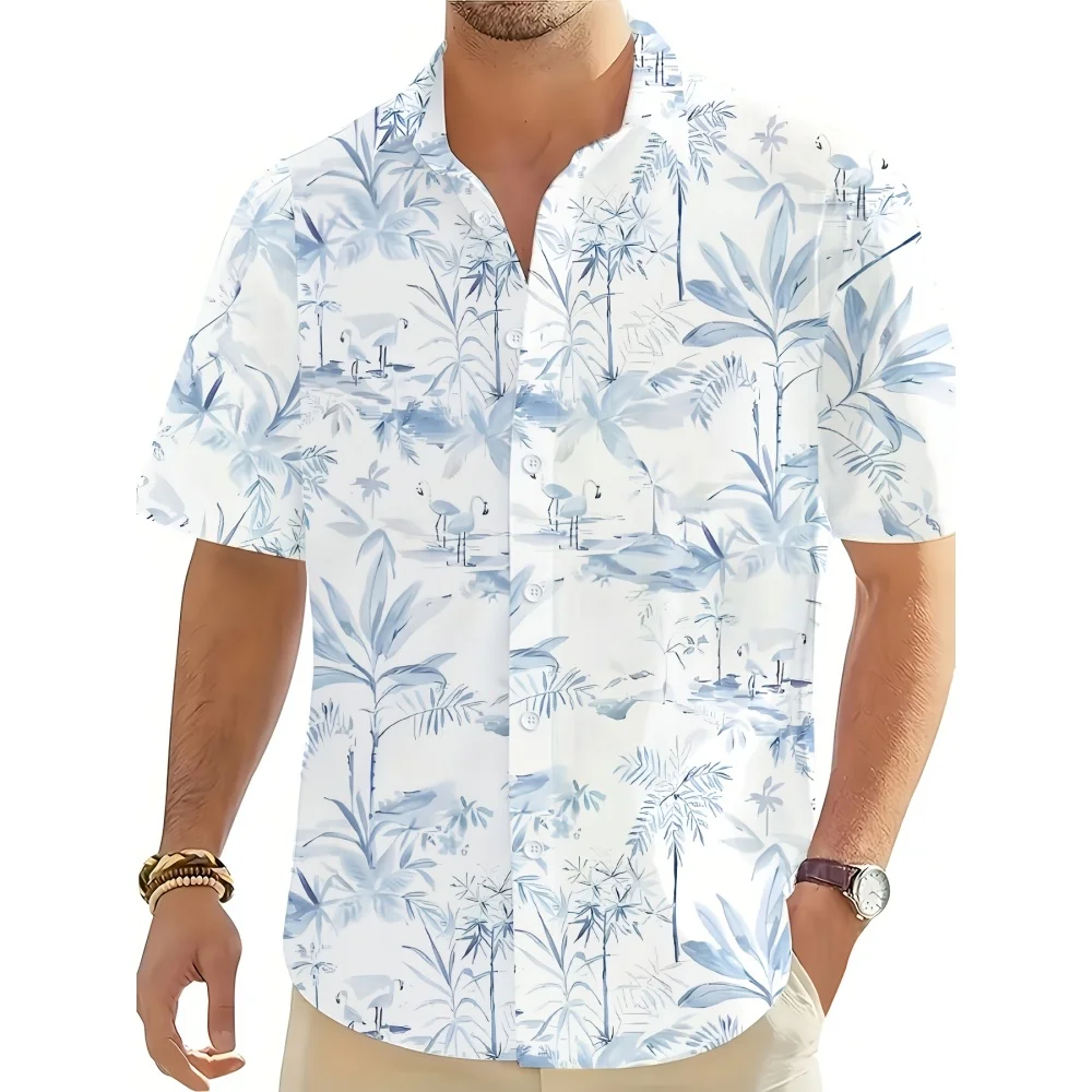 Men's Hawaiian Styles Shirt 3D Plant Floral Print Beach Flower Men's Short-Sleeve Casual Shirt Street Fashion Men's Beach Shirts
Men's Hawaiian Styles Shirt 3D Plant Floral Print Beach Flower Men's Short-Sleeve Casual Shirt Street Fashion Men's Beach Shirts