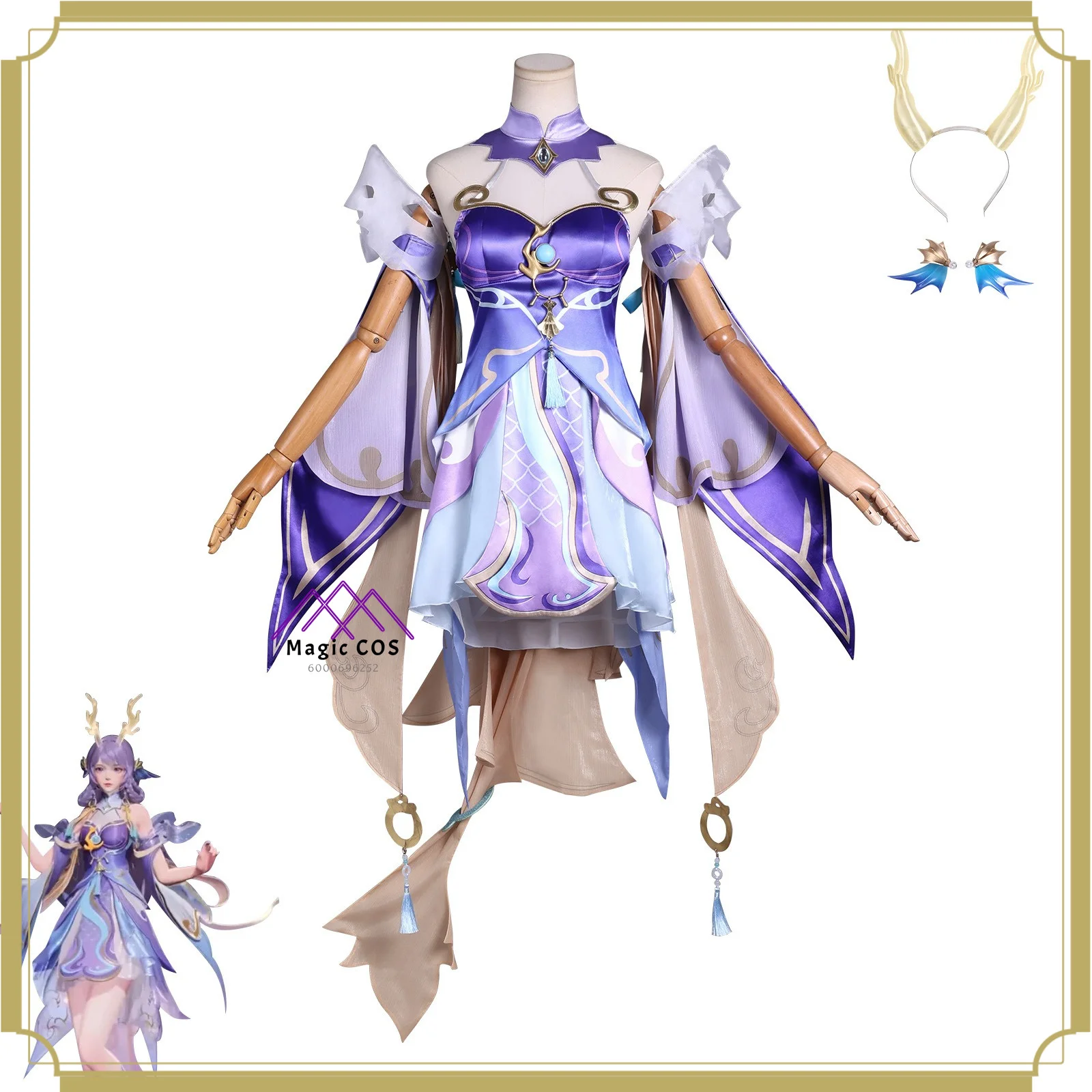 High Quality Full Set Xi Shi Cosplay Costume Women's Immortal Style Gradient Hair Accessory Anime Clothes Comic Con Party Suit
High Quality Full Set Xi Shi Cosplay Costume Women's Immortal Style Gradient Hair Accessory Anime Clothes Comic Con Party Suit