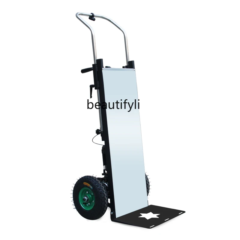 zqElectric Stair Climbing Chair Upper And Lower Floor Gas Tank Carrying Tableware Track Step-Climbing Stroller Artifact
zqElectric Stair Climbing Chair Upper And Lower Floor Gas Tank Carrying Tableware Track Step-Climbing Stroller Artifact