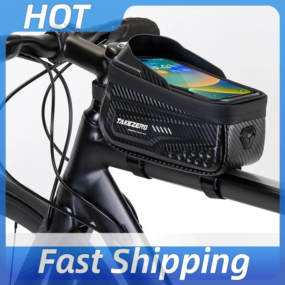 1L Bicycle Upper Tube Bag Waterproof Portable Cycling Bags 6.8 Inch Touch Screen Road Bike Accessories
1L Bicycle Upper Tube Bag Waterproof Portable Cycling Bags 6.8 Inch Touch Screen Road Bike Accessories