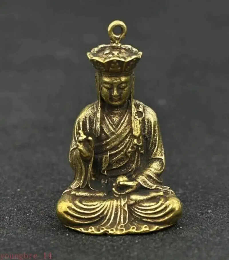Collect Chinese Bronze Sculptures Xuanzang Tang Monk Pendants Decoration Ornament Statue
Collect Chinese Bronze Sculptures Xuanzang Tang Monk Pendants Decoration Ornament Statue