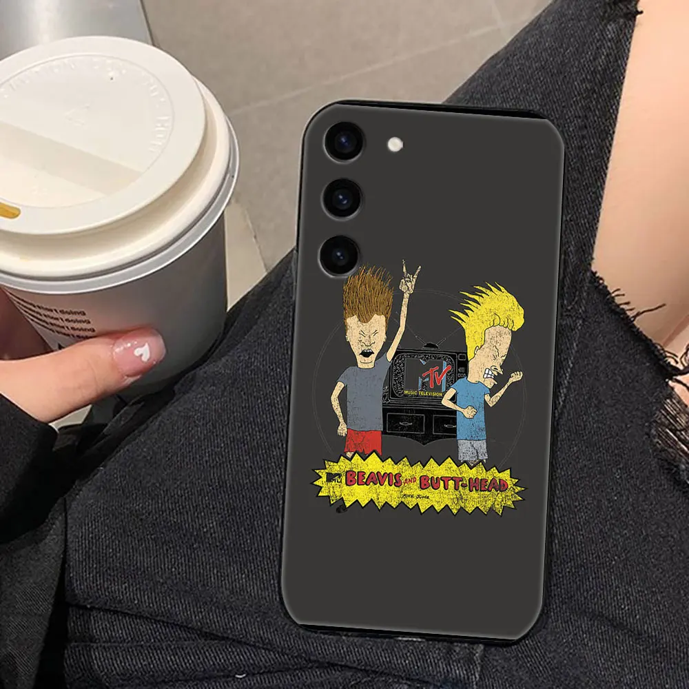 Cartoon Beavis Butthead Cover Phone Case For Samsung Galaxy S26 S25 S24 S23 S22 S21 S20 FE S10 Ultra Plus DIY Case Funda Shell
Cartoon Beavis Butthead Cover Phone Case For Samsung Galaxy S26 S25 S24 S23 S22 S21 S20 FE S10 Ultra Plus DIY Case Funda Shell