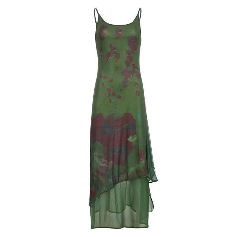 Retro Monet Oil Painting Art Smudged Mesh Suspender Skirt Temperament Thin Backless Dress
Retro Monet Oil Painting Art Smudged Mesh Suspender Skirt Temperament Thin Backless Dress