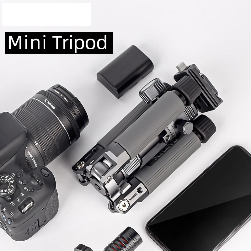 Mini Lightweight Tripod Tabletop Video Tripod Portable Travel Photography Bracket with Ball Head for DSLR Cameras
Mini Lightweight Tripod Tabletop Video Tripod Portable Travel Photography Bracket with Ball Head for DSLR Cameras