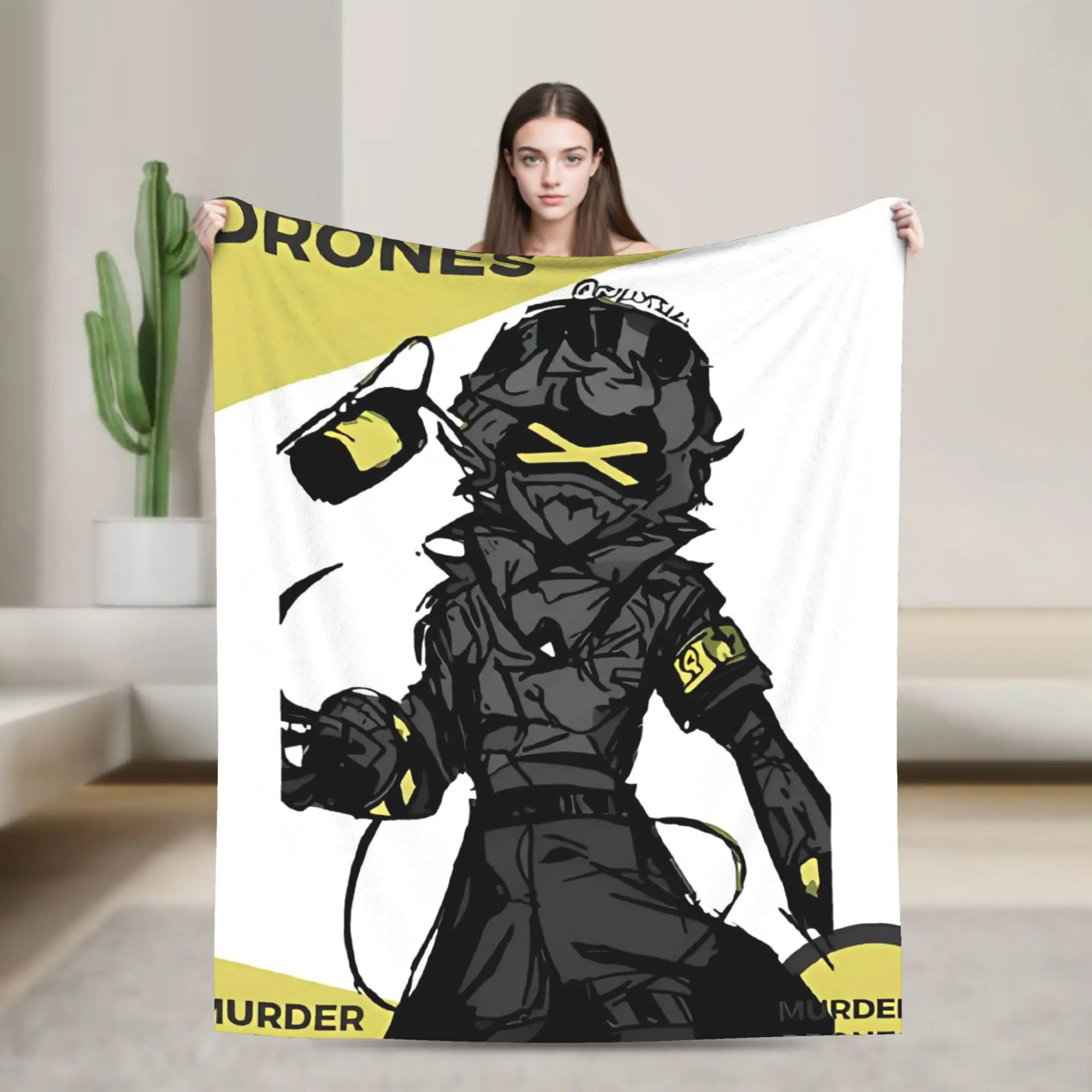 Robot Murder Drones V Uzi Super Warm Blanket Camping Plush Bedding Throws Funny Home Decor Flannel Bedspread Sofa Bed Cover
Robot Murder Drones V Uzi Super Warm Blanket Camping Plush Bedding Throws Funny Home Decor Flannel Bedspread Sofa Bed Cover