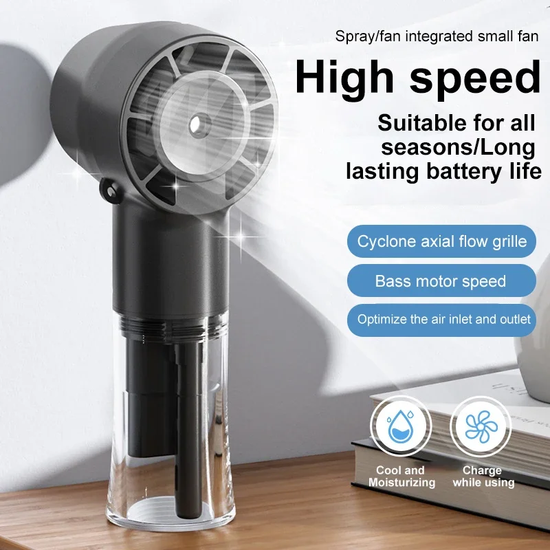 1pc Handheld Usb fan humidification and hydration hanging neck spray fan multi-function handheld high-speed fans Duct fan
1pc Handheld Usb fan humidification and hydration hanging neck spray fan multi-function handheld high-speed fans Duct fan