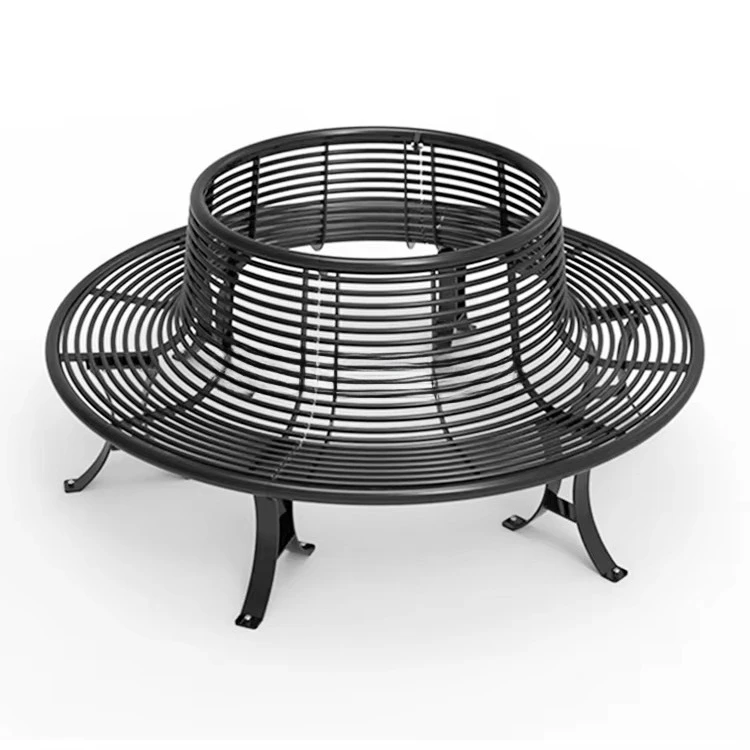 Outdoor Metal Round Bench Circular Garden Bench Tree Park Flat Bench Urban Street Seating
Outdoor Metal Round Bench Circular Garden Bench Tree Park Flat Bench Urban Street Seating