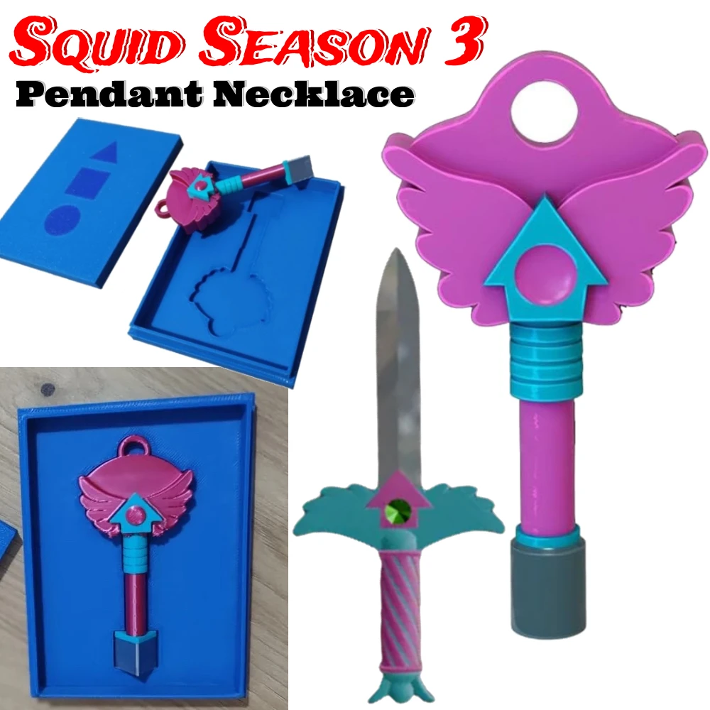 Squid Play Season 3 Squid Necklace Korean Folk Game Necklace Korean Traditional Drama Inspired Cosplay Jewelry Pendant Ideal Gif
Squid Play Season 3 Squid Necklace Korean Folk Game Necklace Korean Traditional Drama Inspired Cosplay Jewelry Pendant Ideal Gif