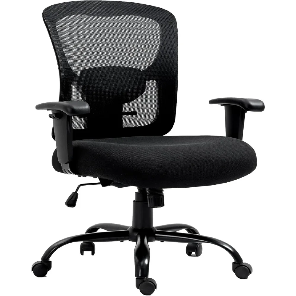 Home Office Chair Ergonomic Mesh Desk Chair 400lbs with Adjustable Lumbar Support Arms High Back Wide Seat Task Executive Rolli
Home Office Chair Ergonomic Mesh Desk Chair 400lbs with Adjustable Lumbar Support Arms High Back Wide Seat Task Executive Rolli