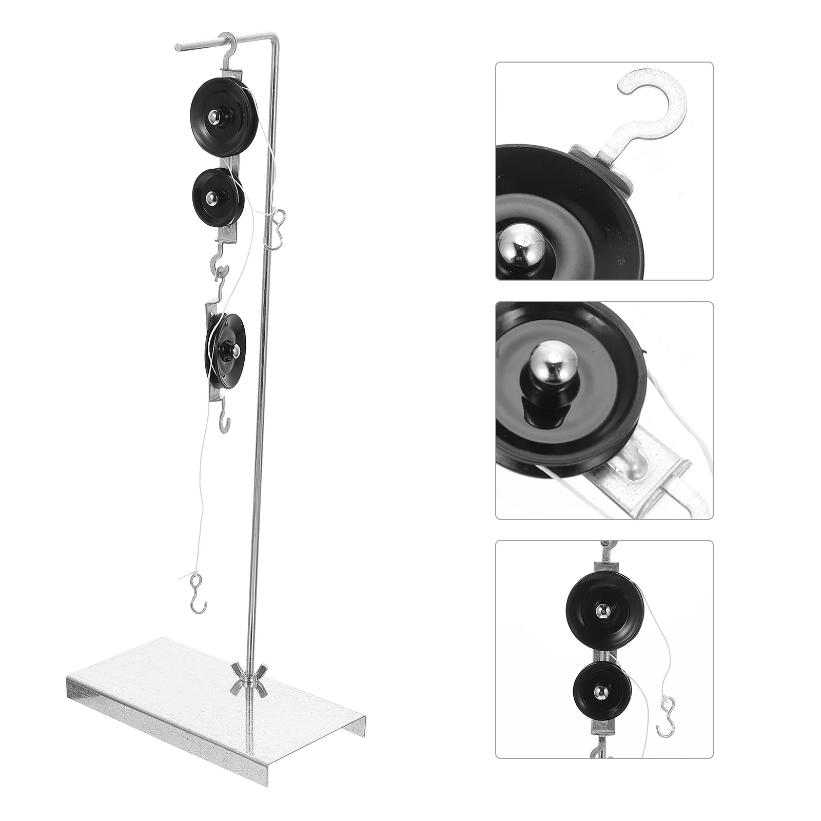 Pulley Block Set Physics Experiment Equipment Metal Child Educational Toy Home School Lab Tool Kit Mechanical Advantage Pulley
Pulley Block Set Physics Experiment Equipment Metal Child Educational Toy Home School Lab Tool Kit Mechanical Advantage Pulley