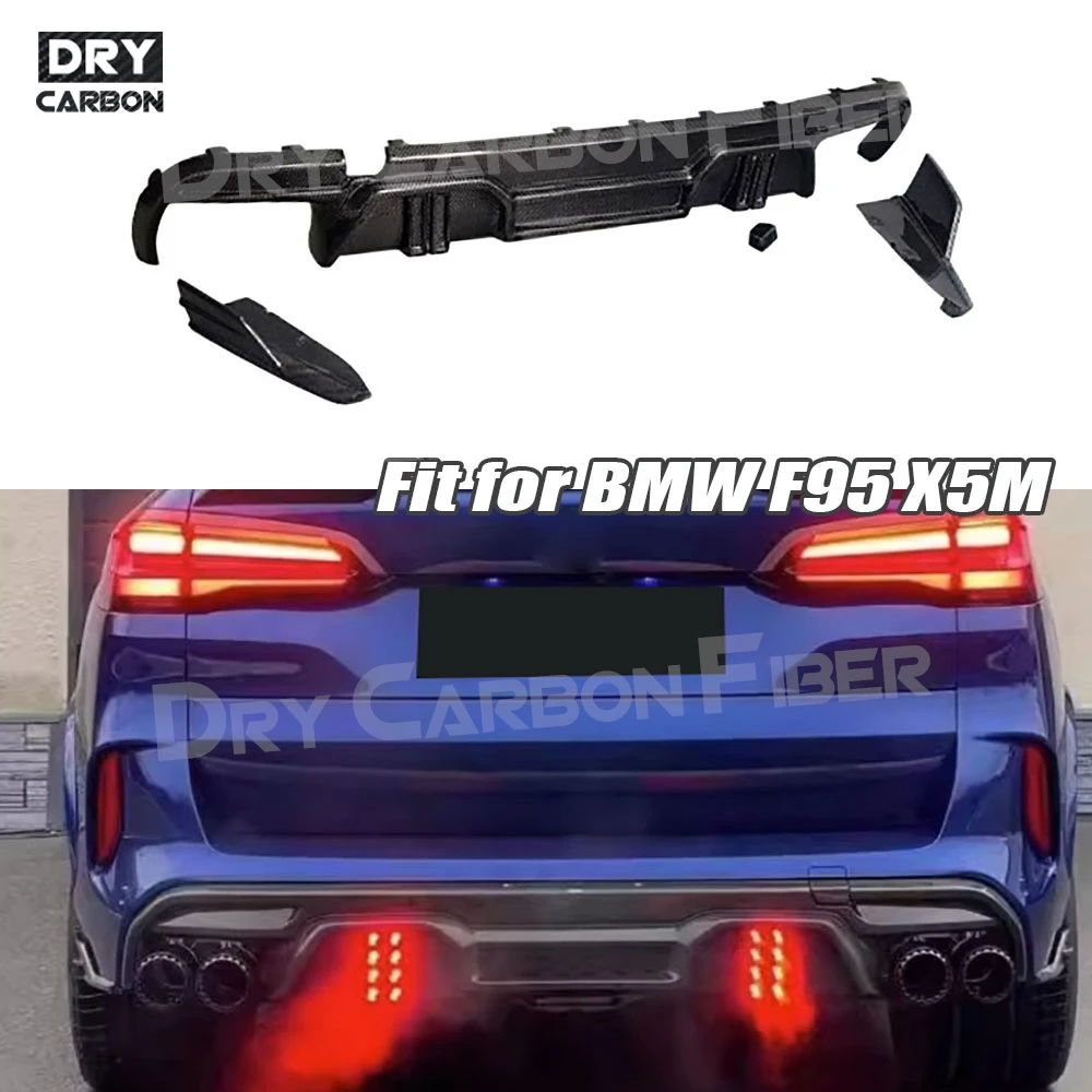 Real Carbon Rear Bumper Lip Diffuser for BMW F95 X5M 2019-2022 Rear Diffuser Bumper Splitters Spoiler Car Exterior Accessories
Real Carbon Rear Bumper Lip Diffuser for BMW F95 X5M 2019-2022 Rear Diffuser Bumper Splitters Spoiler Car Exterior Accessories