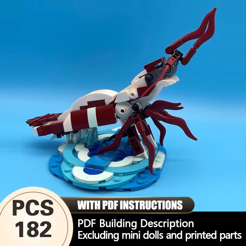 Creators Animal Series Model MOC Building Bricks Bluefin Tuna Modular Technology Gifts Holiday Assemble Children Toys Suit
Creators Animal Series Model MOC Building Bricks Bluefin Tuna Modular Technology Gifts Holiday Assemble Children Toys Suit