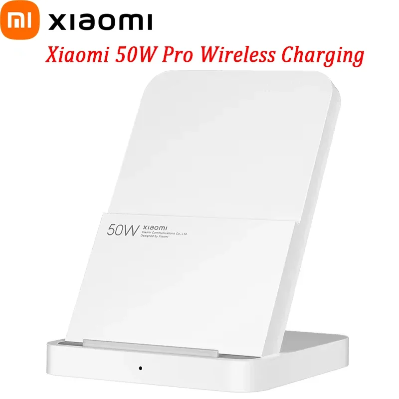 Xiaomi 50W Pro Wireless Charging Vertical Air-cooled Fast Charging Qi Stand for Xiaomi 13 Pro/12S Ultra/10 Original
Xiaomi 50W Pro Wireless Charging Vertical Air-cooled Fast Charging Qi Stand for Xiaomi 13 Pro/12S Ultra/10 Original