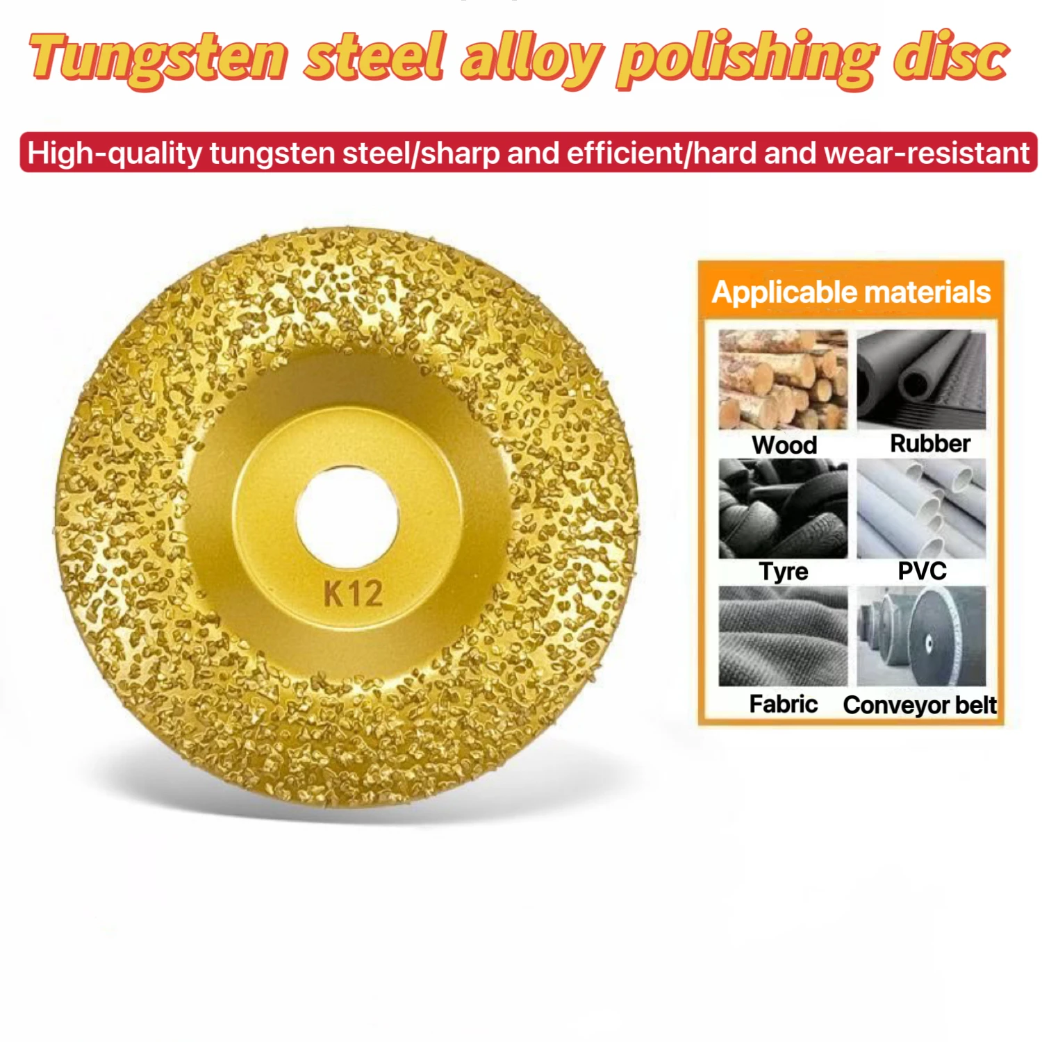 High - Quality Diamond Grinding Disc | 16mm/22.23mm Inner Hole | K12/K23 Grit for Grinding
High - Quality Diamond Grinding Disc | 16mm/22.23mm Inner Hole | K12/K23 Grit for Grinding