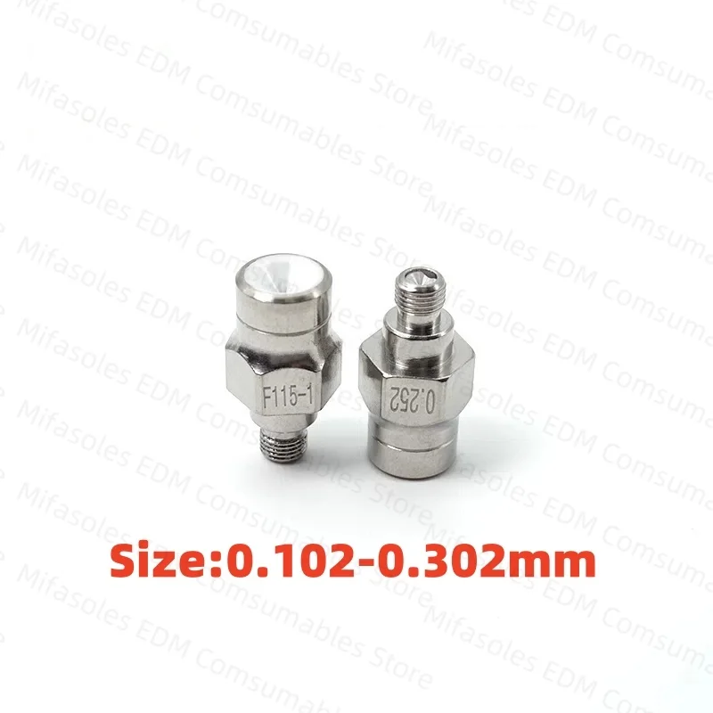 EDM Parts F115-1 Lower Wire Guide 0.102-0.302mm Diamond Guide A290-8119-Y706 for Fanuc CNC Wire Cutting Machine
EDM Parts F115-1 Lower Wire Guide 0.102-0.302mm Diamond Guide A290-8119-Y706 for Fanuc CNC Wire Cutting Machine