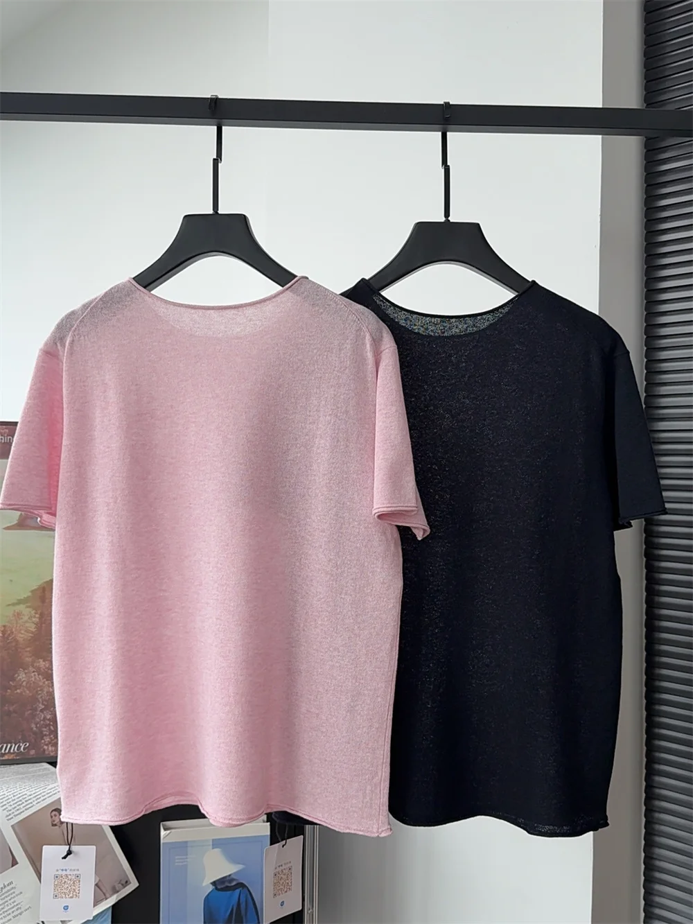 2026 Summer New Loose Versatile Simple Cotton Linen Knit Short Sleeves with Rolled Hem Topfor Women
2026 Summer New Loose Versatile Simple Cotton Linen Knit Short Sleeves with Rolled Hem Topfor Women