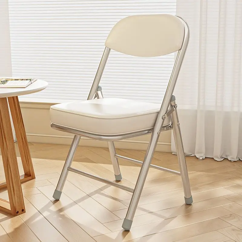 Simple Back Chair Home Folding Portable Office Chair Conference Computer Chair 
Simple Back Chair Home Folding Portable Office Chair Conference Computer Chair