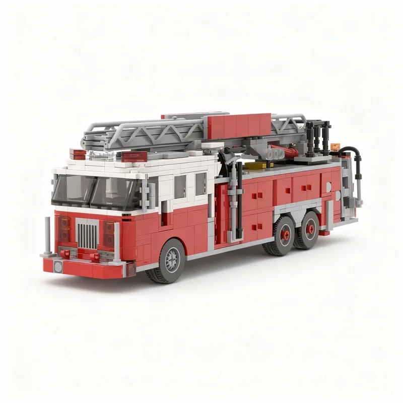 984pcs MOC FDNY Seagrave 100 Rear Mount Ladder City Fire Model Building Blocks Construction Toys Christmas Gifts Brick Kids
984pcs MOC FDNY Seagrave 100 Rear Mount Ladder City Fire Model Building Blocks Construction Toys Christmas Gifts Brick Kids