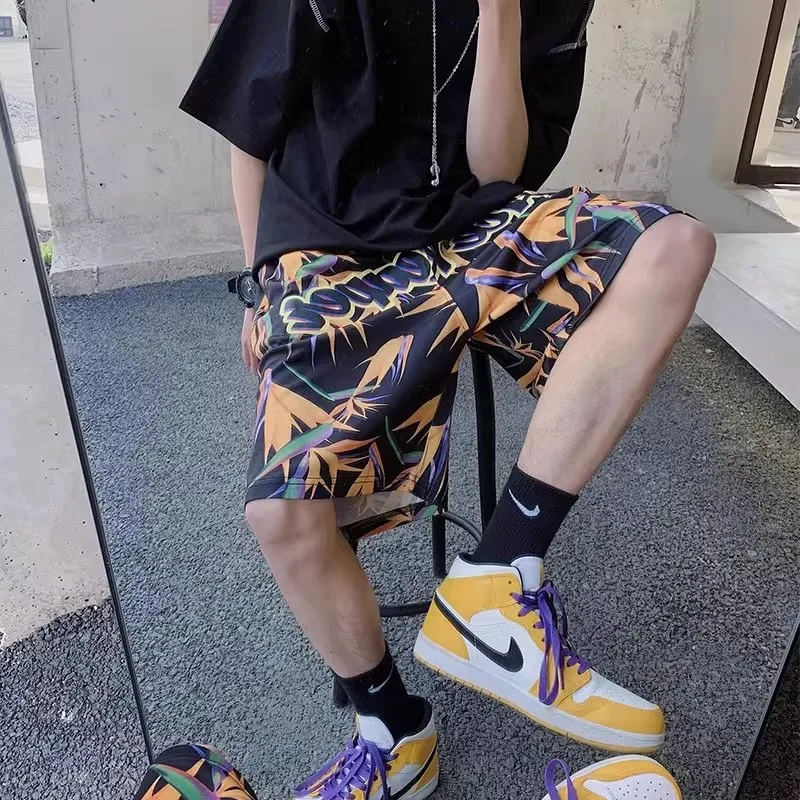 Summer Large Size 300 Pou Hawaiian Flower Men's orts Thin Five-Part Beach Sports Pants Loose Fit Polyester Fiber
Summer Large Size 300 Pou Hawaiian Flower Men's orts Thin Five-Part Beach Sports Pants Loose Fit Polyester Fiber