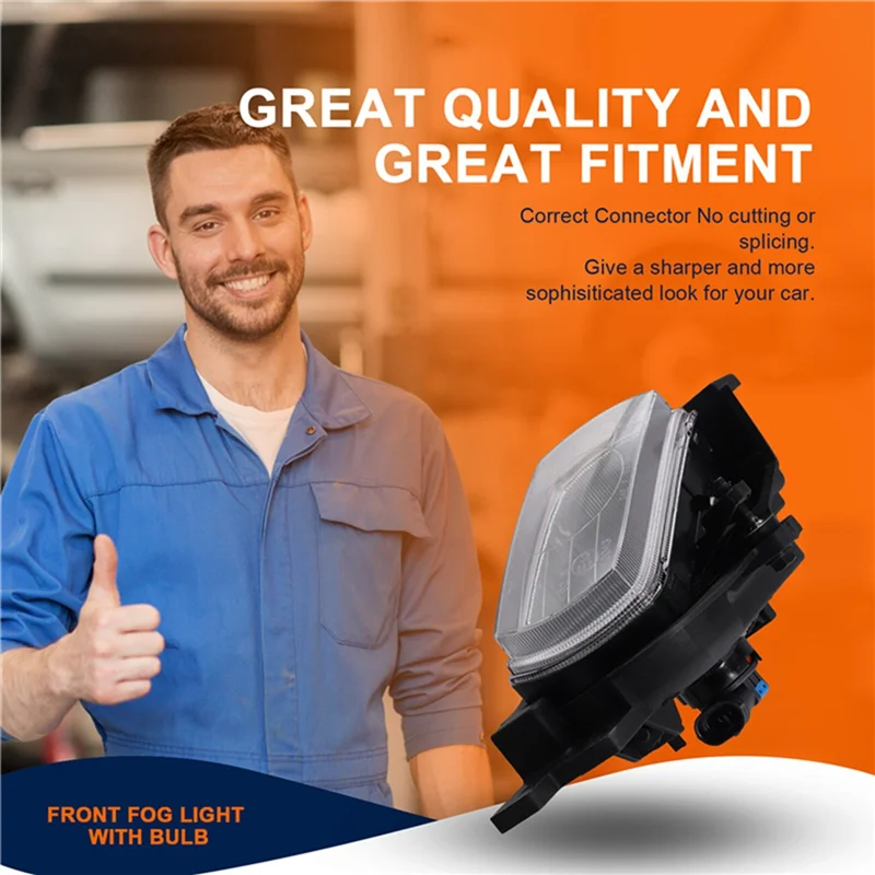 Lasting Car Front Fog Light Lamp With Bulb For KIA Carnival / Grand Carnival III (VQ) 2006-2015
Lasting Car Front Fog Light Lamp With Bulb For KIA Carnival / Grand Carnival III (VQ) 2006-2015